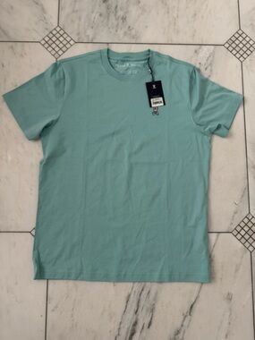 Psycho Bunny Short-Sleeve Crew Tee in Mint Green